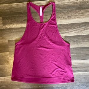 Fabletics fuschia workout tank